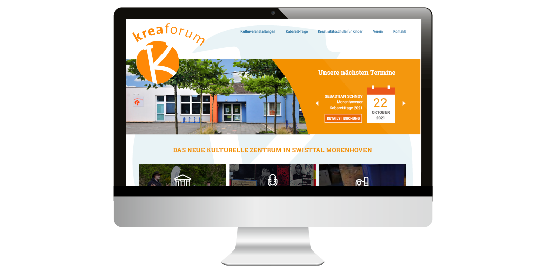 Website Kreaforum Swisttal